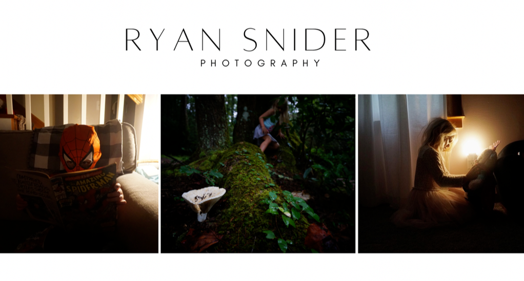 Ryan Snider photography banner. 